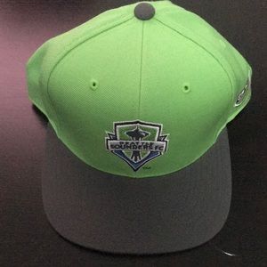 Seattle Sounders FC Fitted Hat Size 7 3/8